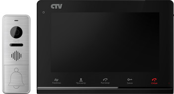 Комплект цветного видеодомофона CTV-DP3700