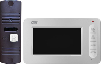 Комплект видеодомофона CTV-DP400 (W/B)