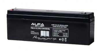 Аккумулятор ALFA Battery 12V 2.3Ah FB 2,3-12