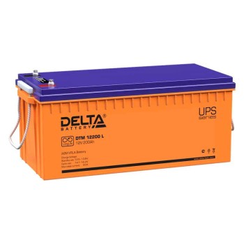 Аккумулятор Delta 12V 200Ah DTM 12200 L