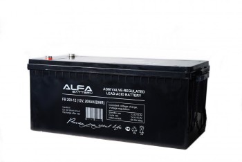 Аккумулятор ALFA Battery 12V 200Ah FB 200-12