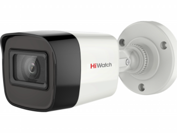 Цилиндрическая HD-TVI видеокамера HiWatch DS-T520 (С) (2.8 mm) с EXIR-подсветкой до 40м