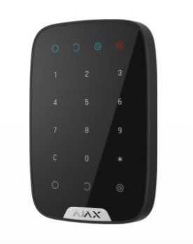 Беспроводная сенсорная клавиатура Ajax KeyPad black 