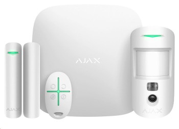 Стартовый комплект Ajax StarterKit Cam Plus white