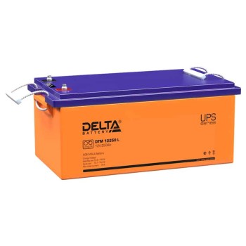 Аккумулятор Delta 12V 250Ah DTM 12250 L