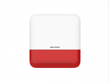 Оповещатель комбинированный беспроводной Hikvision DS-PS1-E-WE (Red Indicator) (AX PRO)