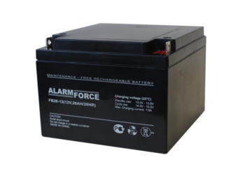 Аккумулятор AlarmForce 12V 26Ah FB 26-12 