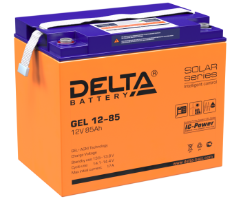 Аккумулятор 12V 85Ah Delta GEL 12-85
