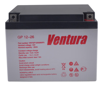 Аккумулятор Ventura 12V 26Ah GP 12-26