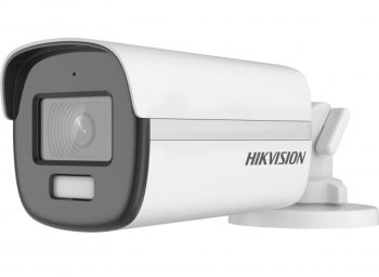 Цилиндрическая HD-TVI видеокамера Hikvision DS-2CE12DF3T-FS(2.8mm) с LED подсветкой до 40 м