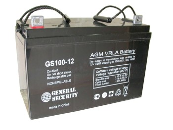Аккумулятор 12V 100Ah General Security GS 100-12