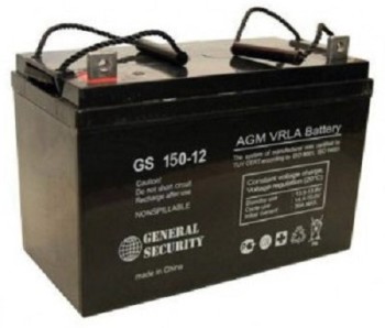 Аккумулятор 12V 150Ah General Security GS 150-12