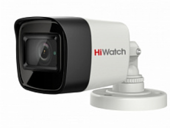 Цилиндрическая HD-TVI видеокамера HiWatch DS-T800(B) (3.6 mm) с EXIR-подсветкой до 30 м