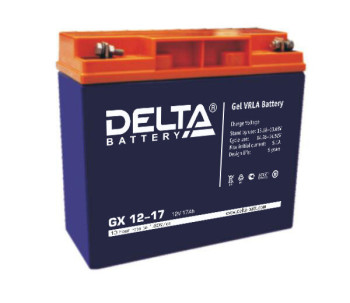 Аккумулятор 12V 17Ah Delta GX 12-17