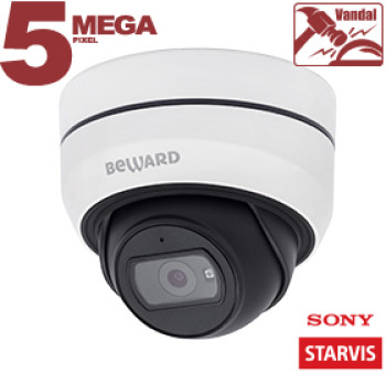 Купольная IP-видеокамера Beward SV3210DB (3,6 мм) с ИК-подсветкой до 25 м