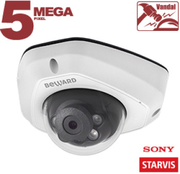 Купольная IP-видеокамера Beward SV3210DM (2,8 мм) с ИК-подсветкой до 25 м