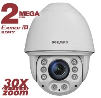 Скоростная поворотная IP-видеокамера Beward B96-30H с ИК-подсветкой до 150 м