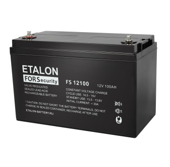 Аккумулятор 12V 100Ah ETALON FS 12100