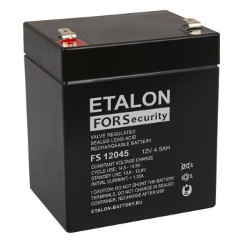 Аккумулятор 12V 4.5Ah ETALON FS 12045