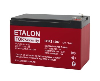 Аккумулятор 12V 7Ah ETALON FORS 1207