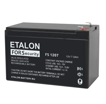 Аккумулятор 12V 7Ah ETALON FS 1207