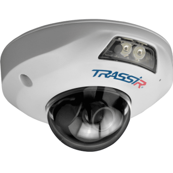 Купольная IP-видеокамера Trassir TR-D4151IR1 (2.8мм) с ИК-подсветкой до 15 м