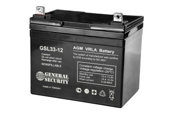 Аккумулятор General Security 12V 33Ah GSL33-12