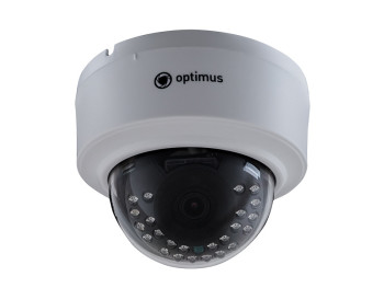 Купольная IP-видеокамера Optimus IP-E022.1(2.8)APE_V.1 с ИК-подсветкой до 20 м