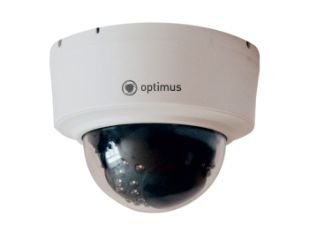 Купольная IP-видеокамера Optimus IP-S022.1(2.8)MP с ИК-подсветкой до 30 м