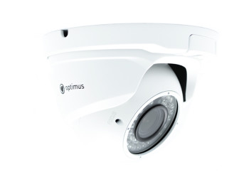 Купольная AHD видеокамера Optimus AHD-H042.1(2.8-12)E_V.2 с ИК-подсветкой до 30 м