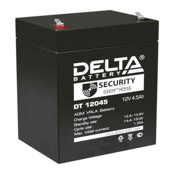 Аккумулятор Delta 12V 4.5Ah DT 12045 