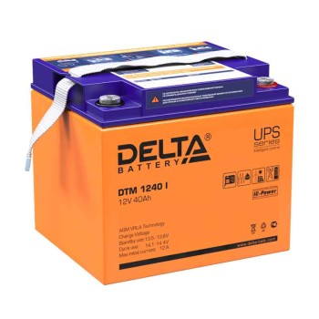Аккумулятор Delta 12V 40Ah DTM 1240 I