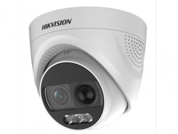 Купольная HD-TVI видеокамера Hikvision DS-2CE72DFT-PIRXOF28 (2.8mm) 2Мп с подсветкой до 20м