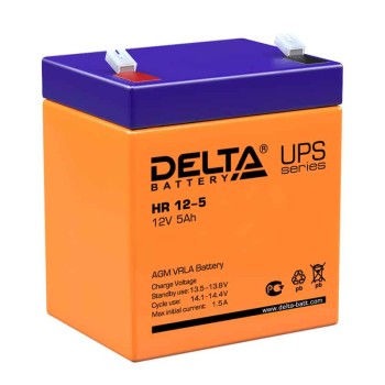 Аккумулятор Delta 12V 5Ah HR 12-5