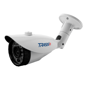 Цилиндрическая IP-видеокамера Trassir TR-D4B5-noPoE v2 3.6 с ИК-подсветкой до 30 м
