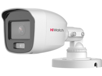 DS-T500L(2.8mm) HiWatch Цилиндрическая HD-TVI видеокамера с подсветкой до 20 м