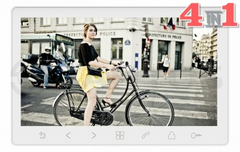 Amelie HD SE Slim (White) Tantos Монитор цветного видеодомофона