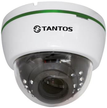 TSc-Di1080pUVCv (2.8-12) Tantos Купольная мультиформатная видеокамера с ИК-подсветкой до 20 м