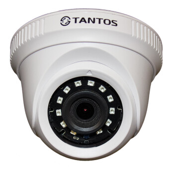 TSc-E2HDf (2.8) Tantos Купольная 4в1 HD видеокамера с ИК-подсветкой до 20 м
