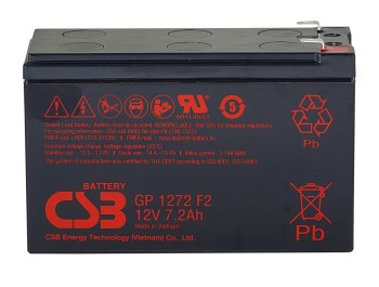 Аккумулятор CSB 12V 7.2Ah GP1272