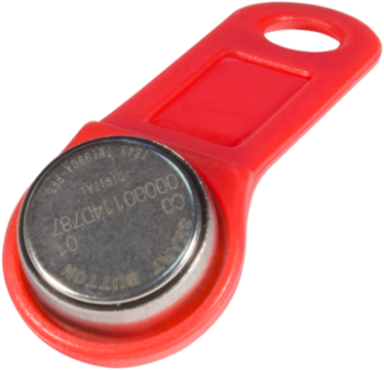 TM1990A iButton TS (красный) Tantos Ключ Touch Memory