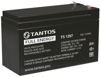TS 1207 Tantos Аккумулятор 12V 7Ah