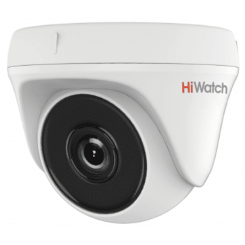 Купольная HD-TVI видеокамера HiWatch DS-T233 (2.8 mm) с EXIR-подсветкой до 40м