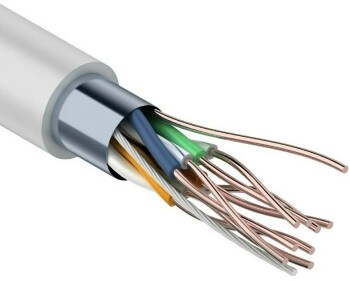 FTP 4PR x0,48 Standard (Cu) CAT5E PVC серый 305м Tantos Кабель витая пара