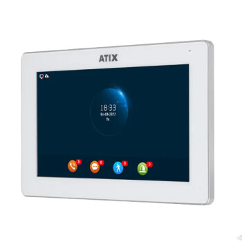 AT-I-M721F/IW White ATIX Монитор видеодомофона