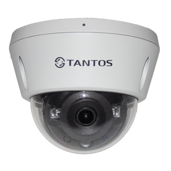 TSi-Veco45FP Tantos Купольная IP-видеокамера с ИК-подсветкой до 30 м