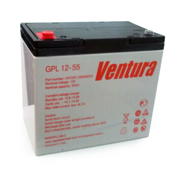 GPL 12-55 Ventura Аккумулятор 12V 59Ah