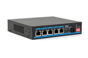 SKAT PoE-UPS-5E-1S Бастион Бесперебойный POE коммутатор