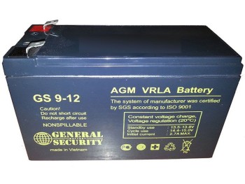 Аккумулятор General Security 12V 9Ah GSL9-12 