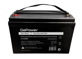 LA-121000 GoPower Аккумулятор